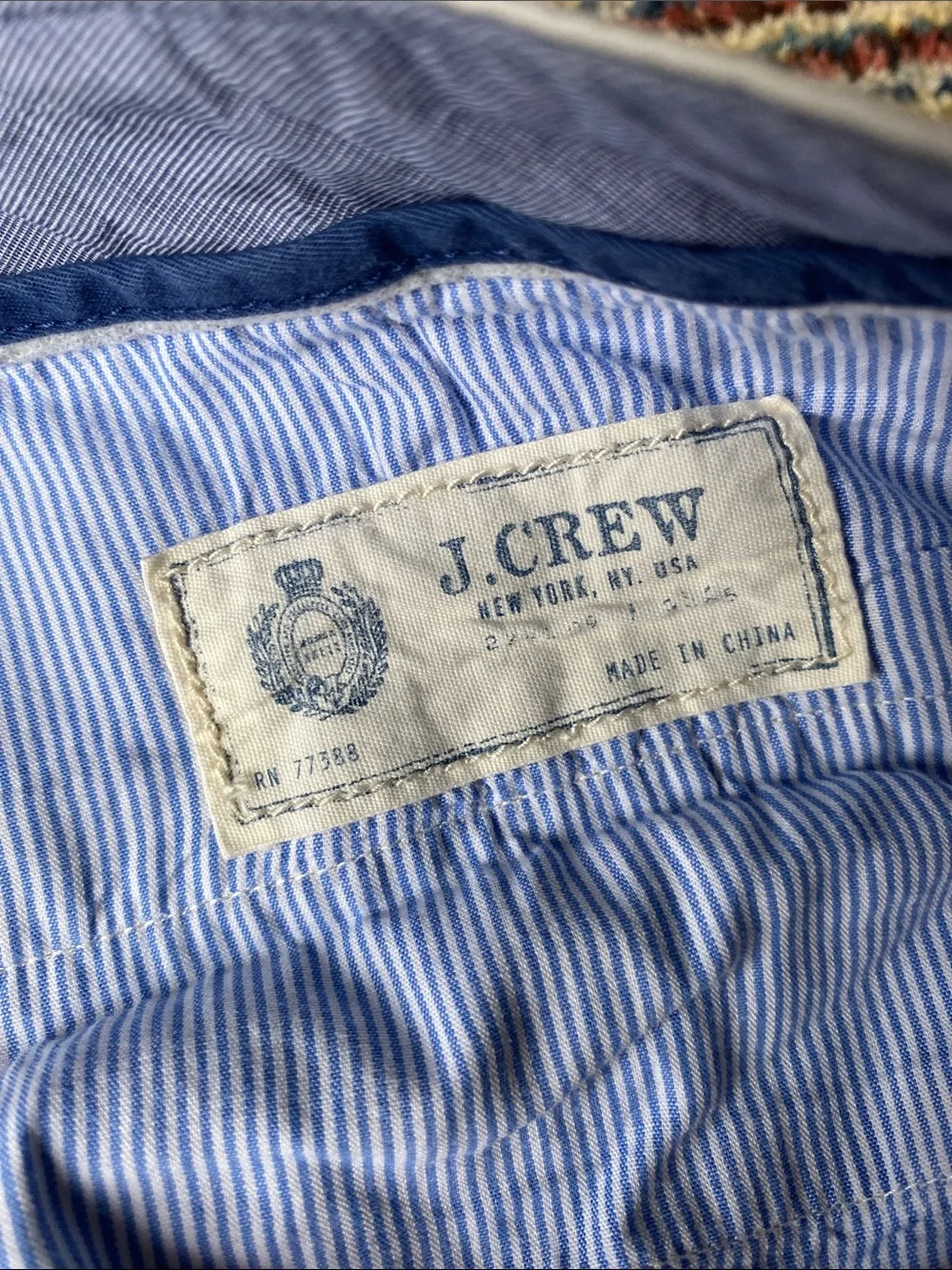 J. Crew Men's Light Beige Chinos